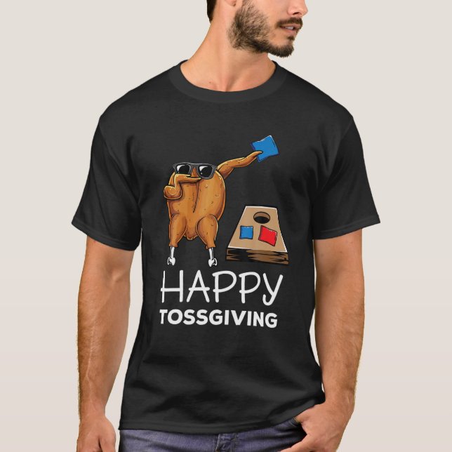 Camiseta El día de acción de gracias del agujero de maíz Da (Anverso)