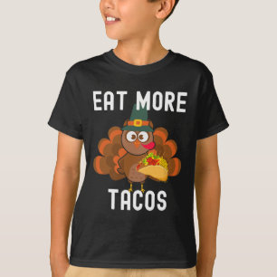 Camiseta El día de Acción de Gracias del Taco de Turquía no