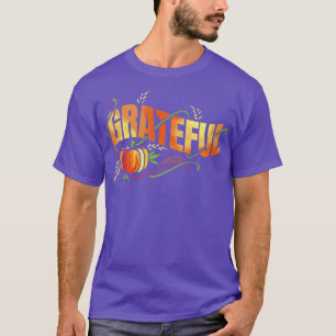 Camiseta El Día de Acción de Gracias del Trigo de Calabaza