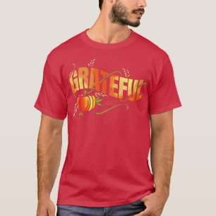 Camiseta El Día de Acción de Gracias del Trigo de Calabaza