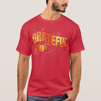 Camiseta El Día de Acción de Gracias del Trigo de Calabaza