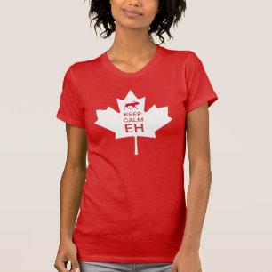 Camiseta El día de Canadá GUARDA el EH TRANQUILO