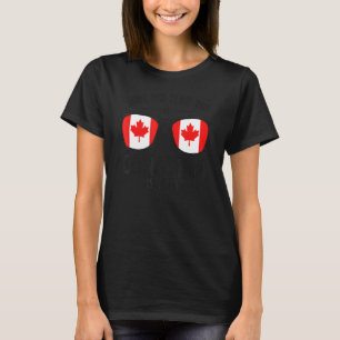 Camiseta El Día De Canadá No Teme Que El Canadiense Esté Aq