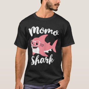 Camiseta El Día de la Abuela del Tiburón Momo Funny