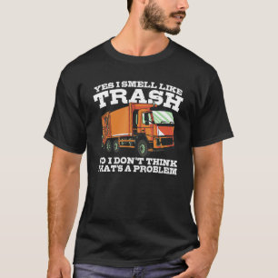 Camiseta El día de la basura Transportista de basura Recicl