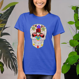 Camiseta El día de la caída del Rosa de Estilo Muerto
