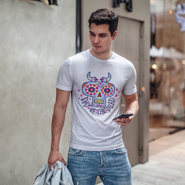 Camiseta El Día De La Calavera Del Personalizado Muerto (Subido por el creador)