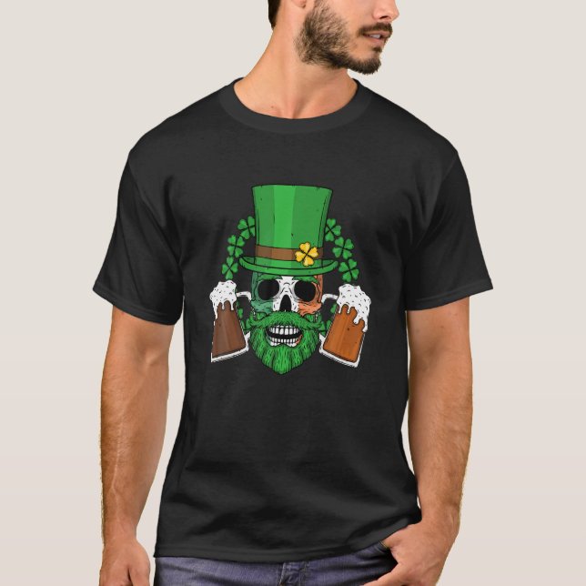 Camiseta El Día De La Cerveza Irlandesa Muerta (Anverso)