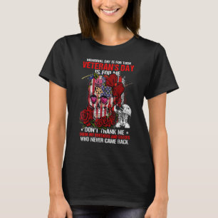 Camiseta El Día de la Conmemoración es para ellas, el día d