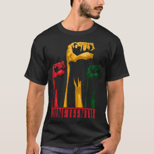 Camiseta El día de la juerga de las mujeres negras celebra 
