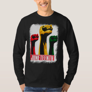 Camiseta El día de la juerga de las mujeres negras celebra