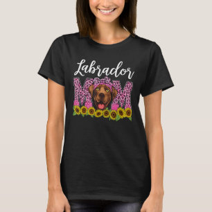 Camiseta El Día de la Madre Leopardo en Labrador