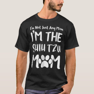 Camiseta El Día De La Madre Shih Tzu Mamá Bonita