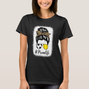 Camiseta El Día de la Madre Softball y el fútbol Mamá Vida 