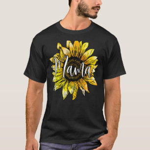 Camiseta El Día de la Madre y el Girasol, la madre favorita