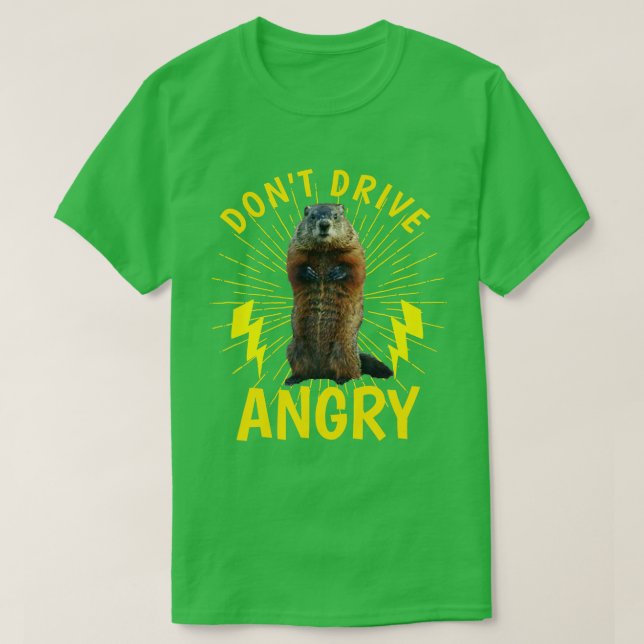Camiseta El Día De La Marmota No Enfada (Diseño del anverso)