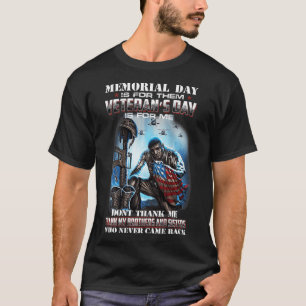 Camiseta El día de la memoria es para ellos el día del vete