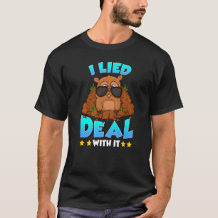 Camiseta El Día De La Raza Yo Mentiré Con Ella Punxsutawney