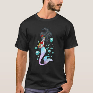 Camiseta El Día De La Sirena Muerta Sirena Mexicana Calaver