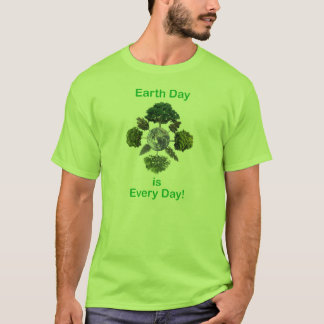 Camiseta El Día de la Tierra es cada día
