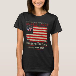 Camiseta El día de la toma de mando del presidente Donald T