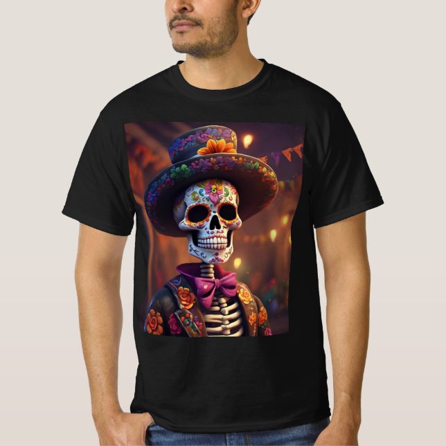 Camiseta El día de los muertos (Anverso)