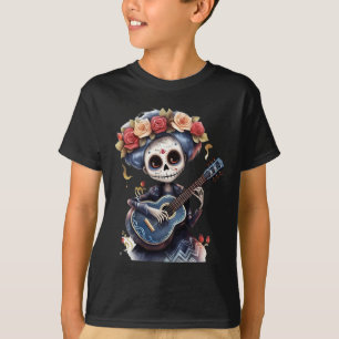Camiseta El Día De Los Muertos Inspiró Catrina Sugar Skull