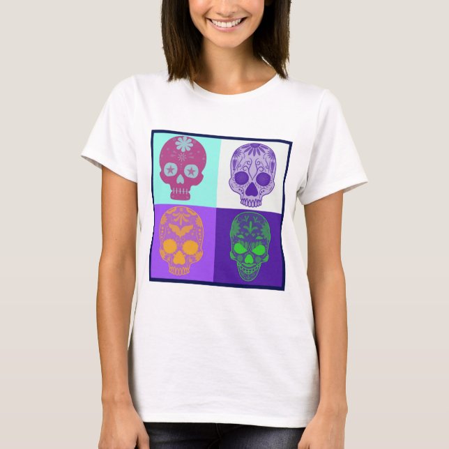 Camiseta El día de los muertos y los calumniosos (Anverso)