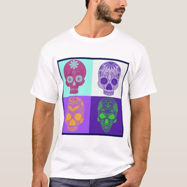 Camiseta El día de los muertos y los calumniosos (Anverso)