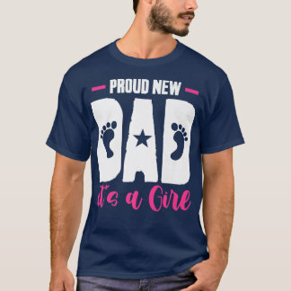 Camiseta El Día De Los Padres Revelados De Género Orgulloso