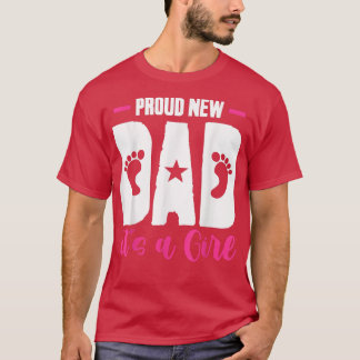 Camiseta El Día De Los Padres Revelados De Género Orgulloso