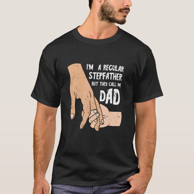 Camiseta El Día De Los Padres, Sostén A Mi Hija Hijo S (Anverso)