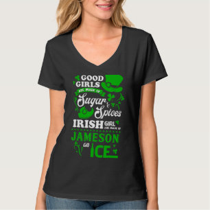 Camiseta El Día De Los Patrocinadores Chicas Irlandeses Est