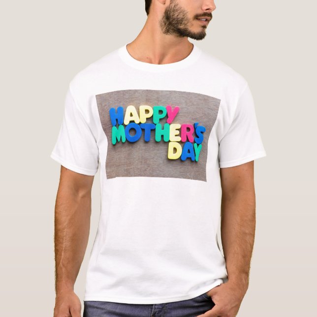 Camiseta El día de madre feliz (Anverso)