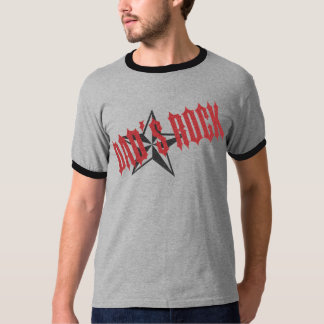 Camiseta El día de padre del ~ del papá de la estrella del