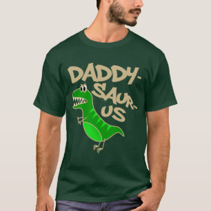 Camiseta El día de padre divertido del papá de T-Rex del