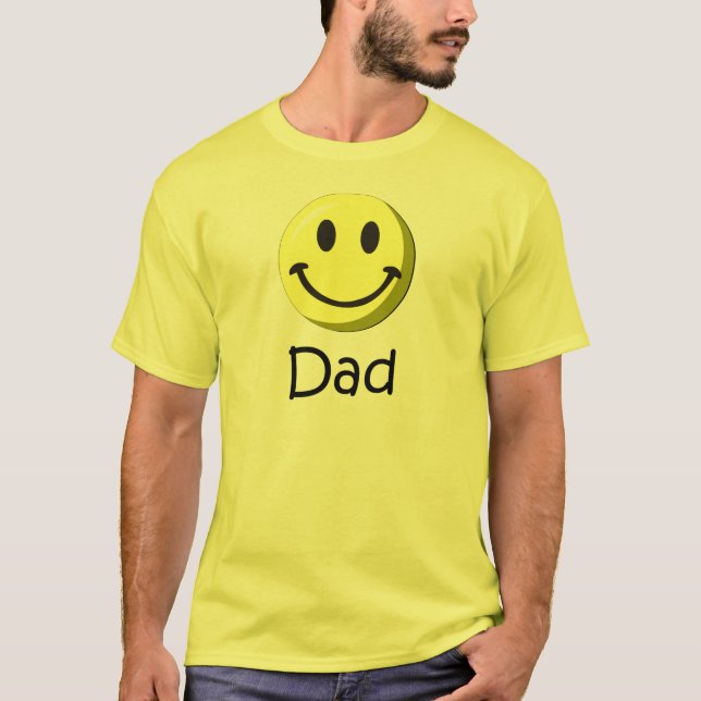 Camiseta ¡El día de padre feliz! (Anverso)