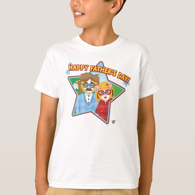 Camiseta ¡El día de padre feliz! (Anverso)