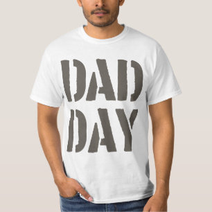 Camiseta ¡El día de padre feliz del DÍA del PAPÁ!