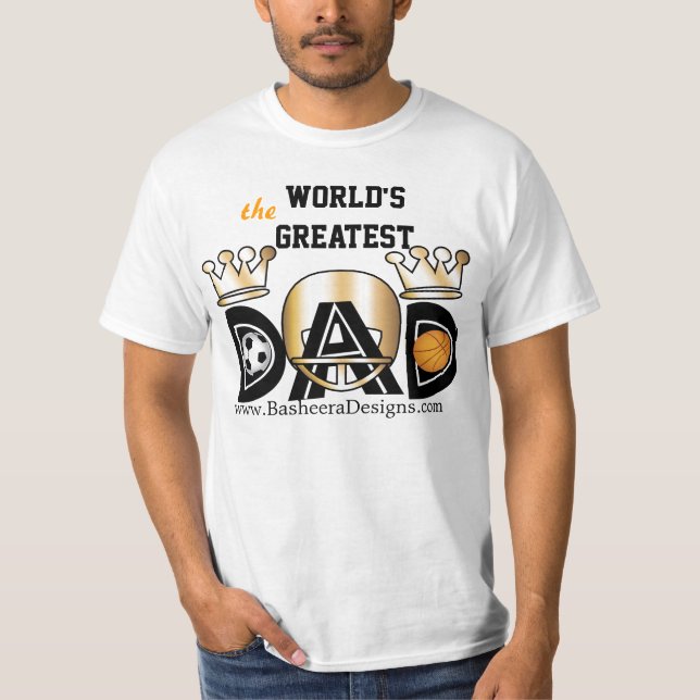 Camiseta El día de padre se divierte al papá (Anverso)
