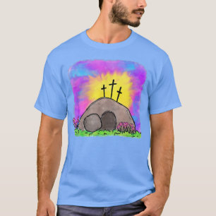 Camiseta El Día de Pascua Cristiana Graciosa