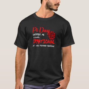 Camiseta El Día De Pi Me Inspira Matemáticas Lo
