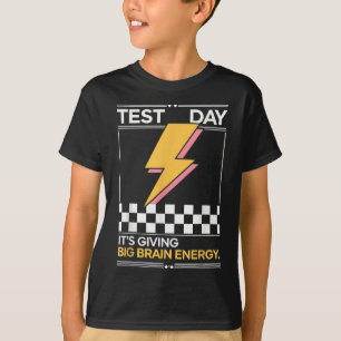 Camiseta El Día de Prueba de Gen Z Bruh los profesores dan 