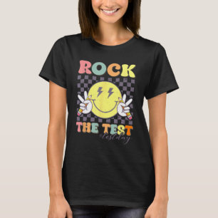 Camiseta El día de prueba del profesor retro Motivacional S