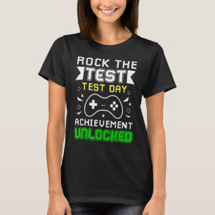 Camiseta El Día de Prueba del Profesor Rock El Logro De Pru