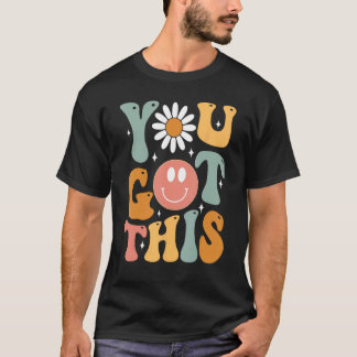 Camiseta El día de prueba motivacional, profesor de camiset