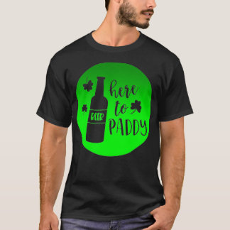 Camiseta El Día de San Patricio aquí al diseño de Paddy