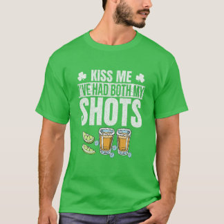 Camiseta El Día de San Patricio, bésame, no me preocupe...