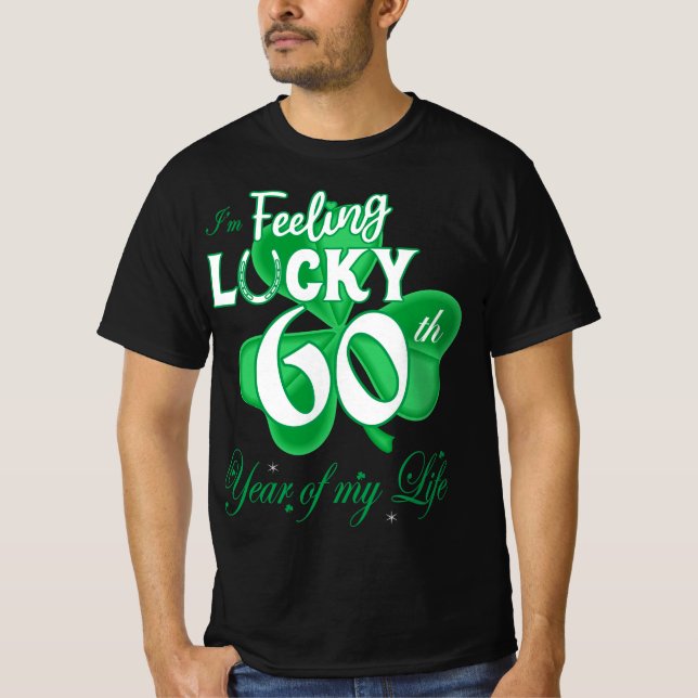 Camiseta El Día de San Patricio de Irlanda, 60 años de suer (Anverso)