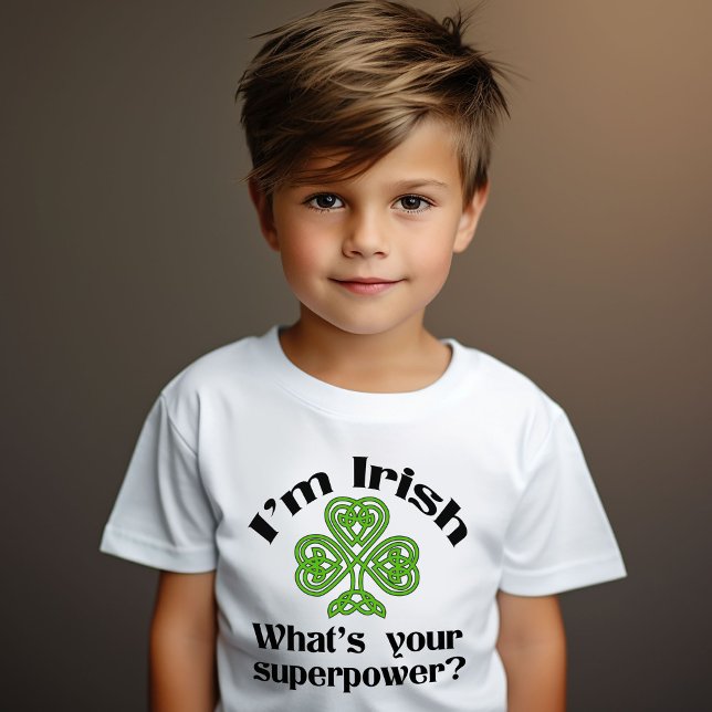 Camiseta El día de San Patricio, el gracioso superpoder irl (Subido por el creador)